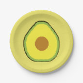 Avocado Papieren Bordje (Voorkant)
