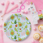 Avocado Papieren Bordje (Feest)