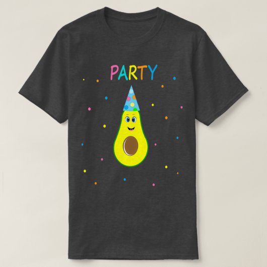 Avocado Party Classic TShirt (Design voorkant)