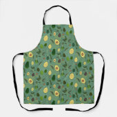Avocado Party Pattern Schort (Voorkant)
