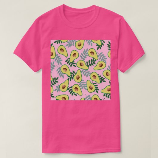 avocado-patroon 1 1 t-shirt (Design voorkant)