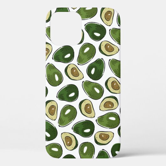 Avocado-patroon Case-Mate iPhone Case (Achterkant)