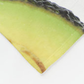 Avocado Patroon Fleece Deken (Hoek)