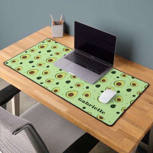 Avocado Patroon Fruit Food Naam Desk Mat (Kantoor 2)