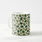 Avocado-patroon Koffiemok (Voorkant links)