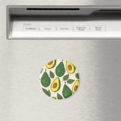 Avocado-patroon Magneet (Insitu (Vaatwasser))