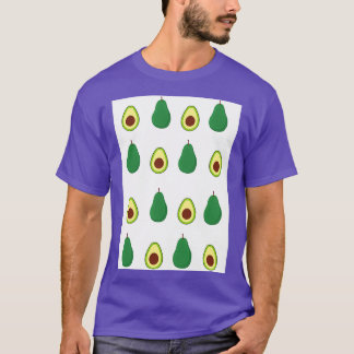 Avocado patroon White 2 T-shirt