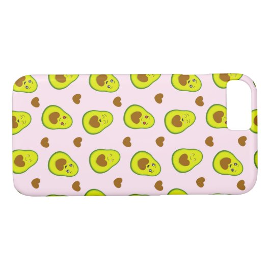 Avocado Pattern Case-Mate iPhone Case (Achterkant (Horizontaal))