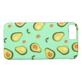 Avocado Pattern Case-Mate iPhone Case (Achterkant (Horizontaal))
