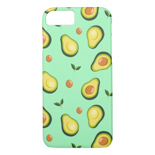 Avocado Pattern Case-Mate iPhone Case (Achterkant)