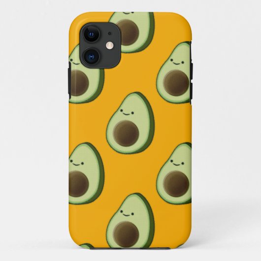 Avocado Pattern Case-Mate iPhone Case (Achterkant)