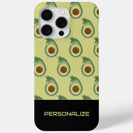 Avocado Pattern Case-Mate iPhone Case (Achterkant)