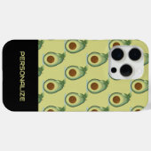 Avocado Pattern Case-Mate iPhone Case (Achterkant (horizontaal))