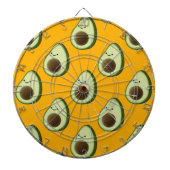Avocado Pattern Dartbord (Voorkant)