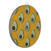 Avocado Pattern Dartbord (Voorkant Links)