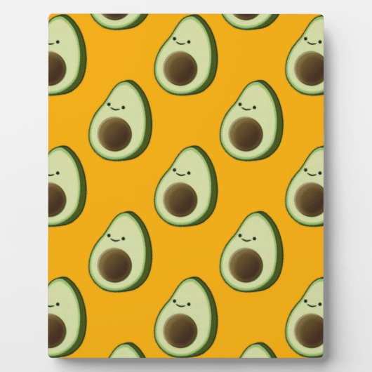 Avocado Pattern Fotoplaat (Voorkant)