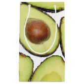 Avocado Pattern Klein Cadeauzakje (Voorkant)