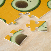 Avocado Pattern Legpuzzel (Zijkant)