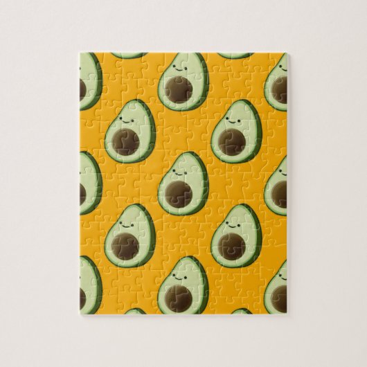 Avocado Pattern Legpuzzel (Verticaal)