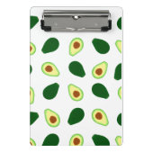 Avocado Pattern Print Mini Clipboard Klembord (Voorkant)