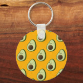 Avocado Pattern Sleutelhanger (Voorkant)