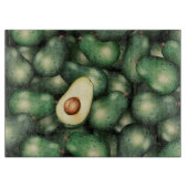 Avocado Pattern Snijplank (Voorkant)