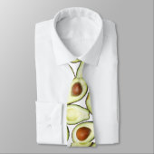 Avocado Pattern Stropdas (Gebonden)