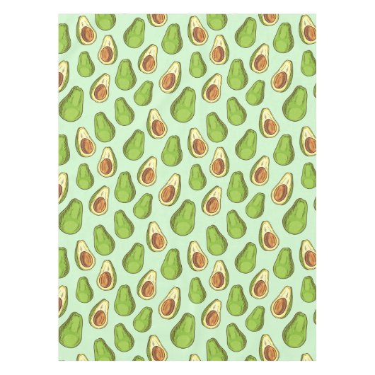 Avocado Pattern Tafelkleed (Voorkant)