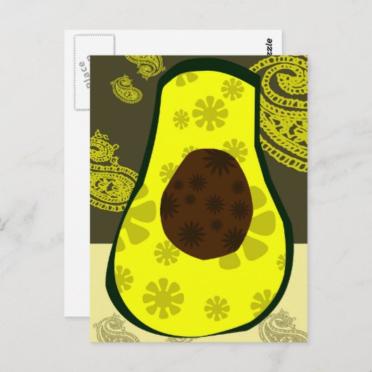 Avocado Pickle Briefkaart (Voorkant / Achterkant)