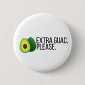 Avocado Pin Ronde Button 5,7 Cm (Voorkant)