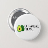 Avocado Pin Ronde Button 5,7 Cm (Voorkant /achterkant)