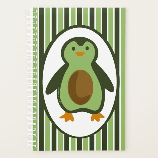 Avocado Pinguïn Planner (Voorkant)