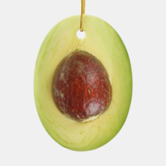 Avocado Pit Ornament (Voorkant)