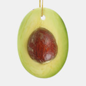 Avocado Pit Ornament (Achterkant)