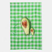 Avocado plaid Kitchen Towels Theedoek (Verticaal)