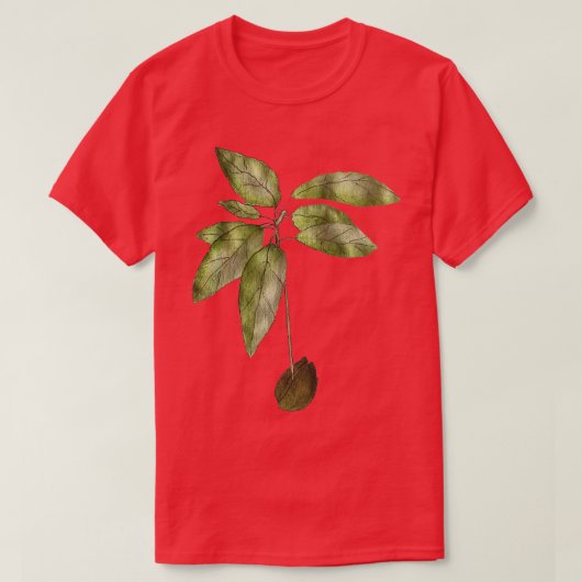 Avocado Plant Classic TShirt (Design voorkant)