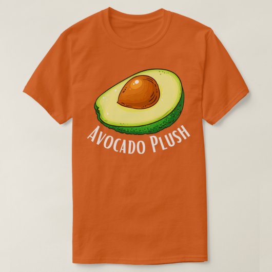Avocado Plush 14 T-shirt (Design voorkant)