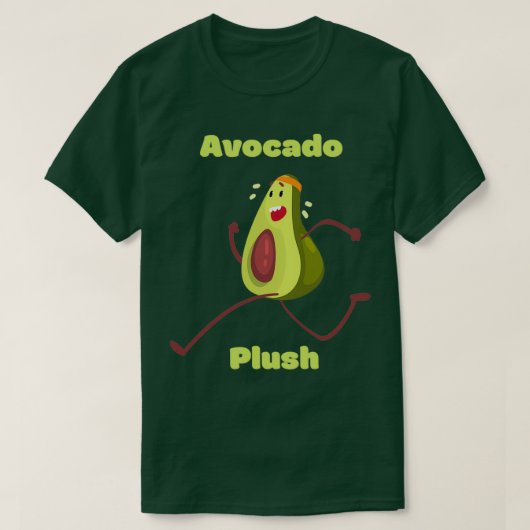 Avocado Plush 16 T-shirt (Design voorkant)