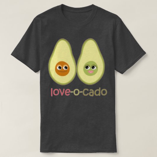 Avocado plush 20 t-shirt (Design voorkant)