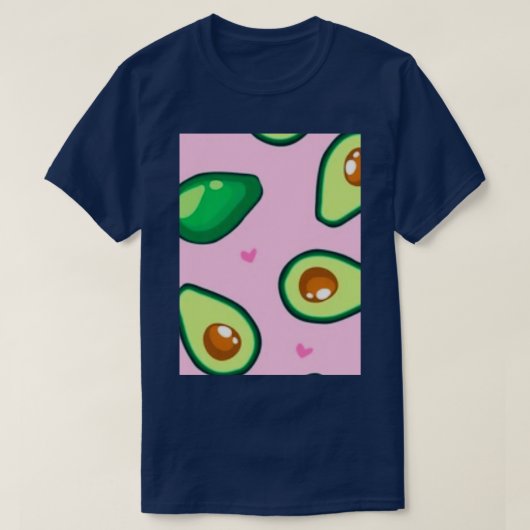 Avocado plush 7 2 t-shirt (Design voorkant)