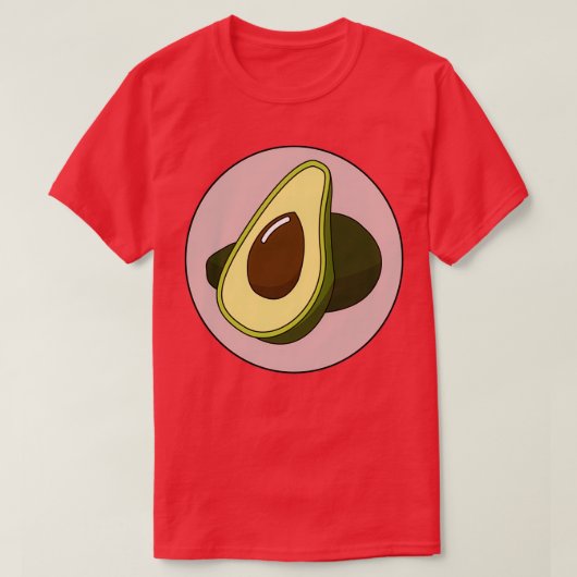 Avocado Plush Avocado Lovers Addiction Cute Avocad T-shirt (Design voorkant)