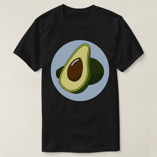 Avocado Plush Avocado Lovers Addiction Cute Avocad T-shirt (Design voorkant)