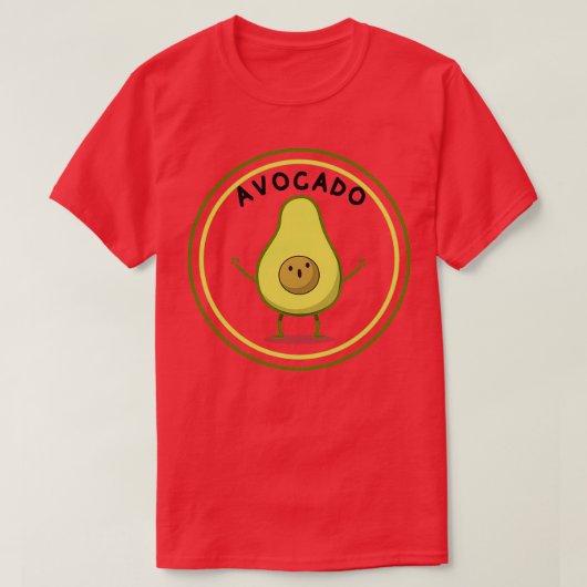 Avocado Plush Avocado Lovers Addiction Cute Avocad T-shirt (Design voorkant)