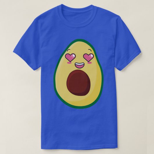 Avocado Plush grappige avocado voor avocado minnaa T-shirt (Design voorkant)