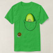 Avocado Pocket Classic TShirt (Design voorkant)