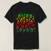 avocado popart 5 t-shirt (Design voorkant)