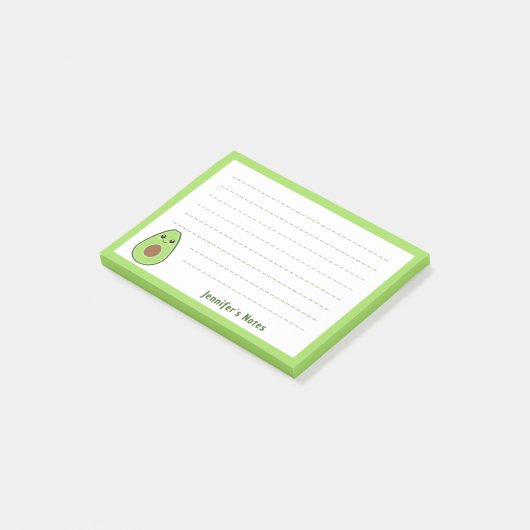 Avocado Post-it® Notes (Schuin)