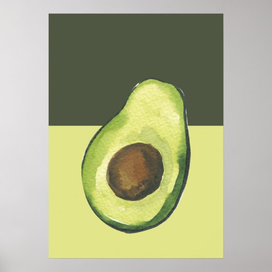 Avocado Poster (Voorkant)