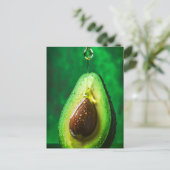 avocado, postkruising briefkaart (Staand voorkant)