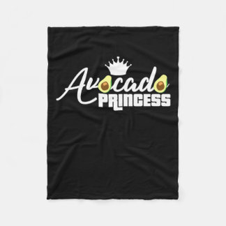 Avocado Princess Fleece Deken